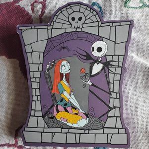 Silver Buffalo Disney Nightmare Before Christmas Jack & Sally Home Wall Art, NWT